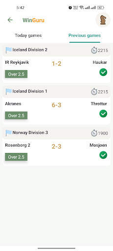 WinGuru Betting Tips screenshot 3