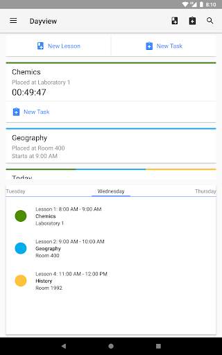 Timetable screenshot 10
