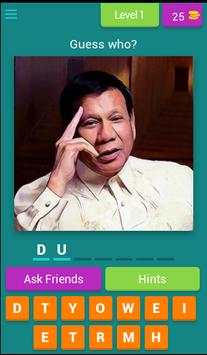 Sikat na Pinoy Quiz screenshot 1