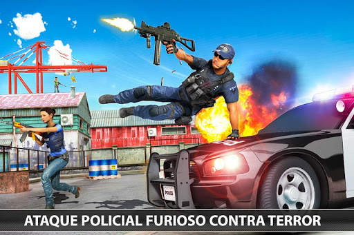Police Fps Shooting Gun Games screenshot 8