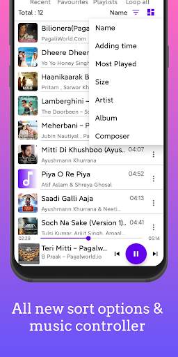 Sangeet : Songs & Music Player screenshot 4