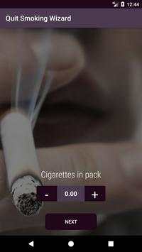 Quit Smoking Wizard screenshot 2