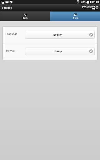 Patchcord.ca Inc. App Launcher screenshot 4