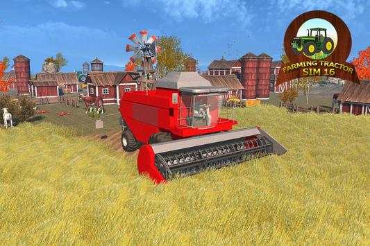Farmer Tractor Sim 2016 screenshot 3