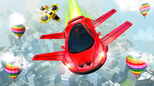 Flying Car Shooting - Car Game screenshot 7