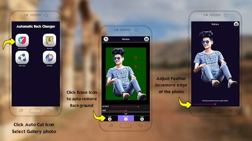 Cut Paste Background & Photo Editor स्क्रीनशॉट 1