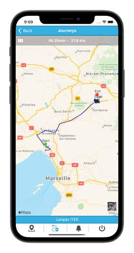 Media-Fleet GPS tracking screenshot 2