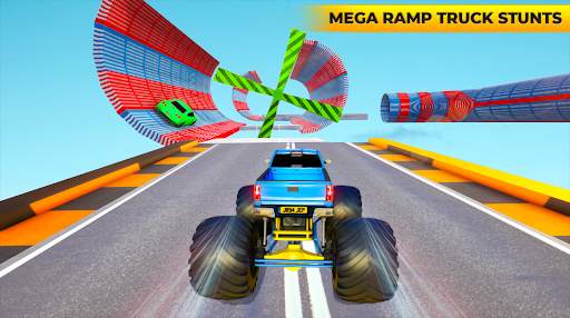 Monster Truck Stunt Drive: Fun Truck Driving Game screenshot 1