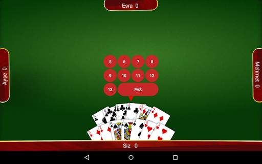 Batak - Tekli, Eşli, Koz Maça screenshot 13