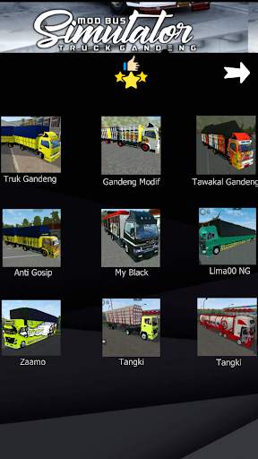 Mod Bus Simulator Truck Ganden screenshot 3