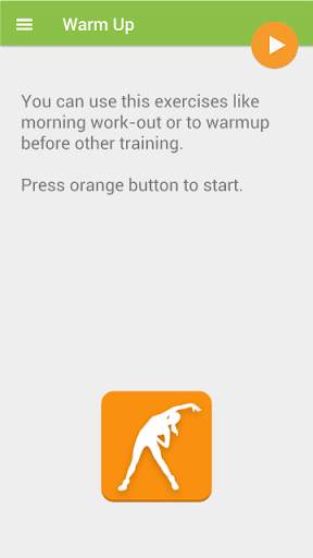 Warm up Morning exercises 4 تصوير الشاشة