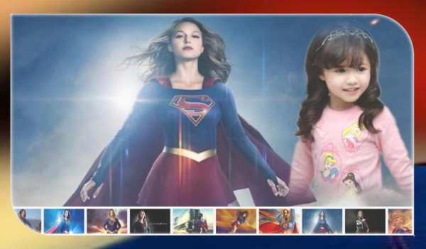 SuperGirl Photo frame screenshot 5
