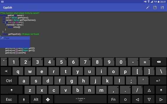 CppEdit screenshot 3