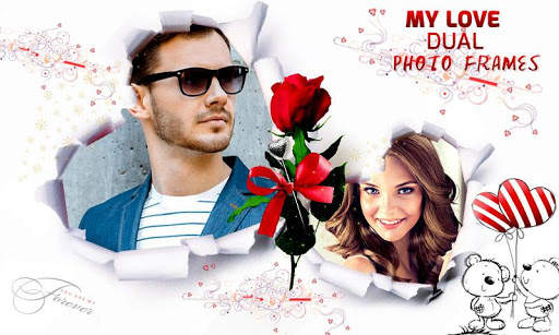 Couple Love Dual Photo Frames скриншот 3
