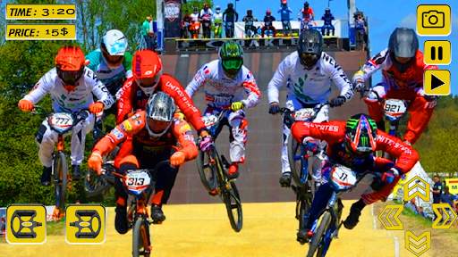 BMX Bicycle Rider 3D - PVP Race Cycle Racing Games screenshot 2