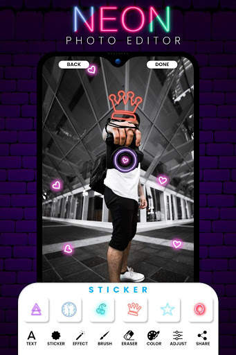 Neon Colorful Photo Editor screenshot 2