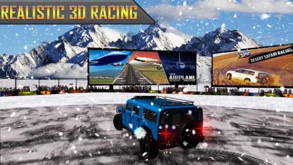 Jeep de nieve  la deriva rally screenshot 6