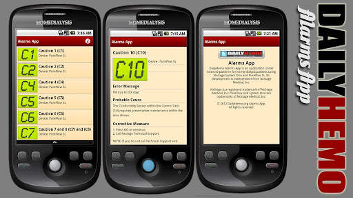 DailyHemo Alarms App screenshot 2