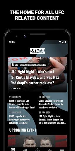 All MMA - UFC, One, Bellator News & Live Fights screenshot 1