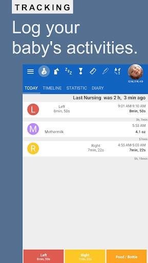 Breastfeeding - Baby Tracker screenshot 1
