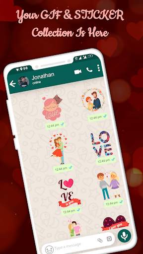Love GIF : Love Stickers For Whatsapp screenshot 2