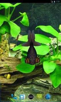 3D Goldfish Live Wallpaper screenshot 2