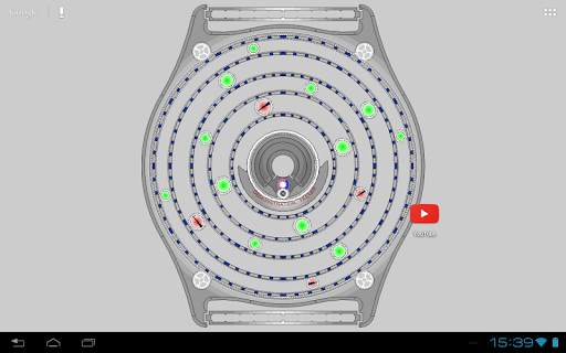 Planetary Clock Live-Wallpaper screenshot 11