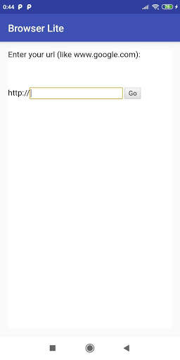 Browser Lite screenshot 1