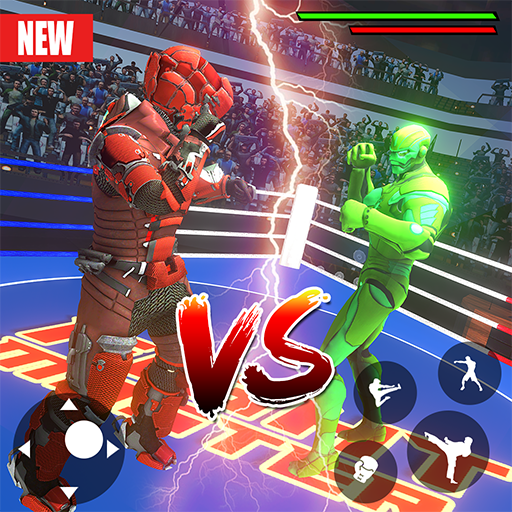 Robot Ring Fighting SuperHero Robot Fighting Game icon