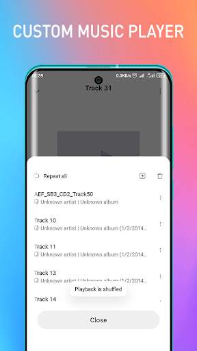 Mi 11 Player - Music Player for Mi 11 screenshot 3