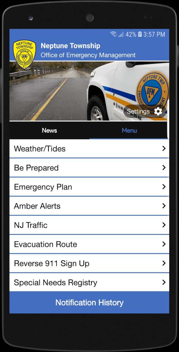 Neptune Township OEM screenshot 1