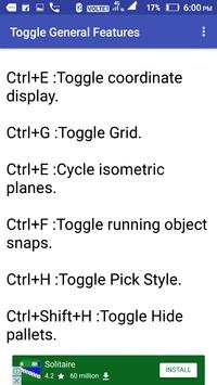 Shortcut Autocad Commands скриншот 4