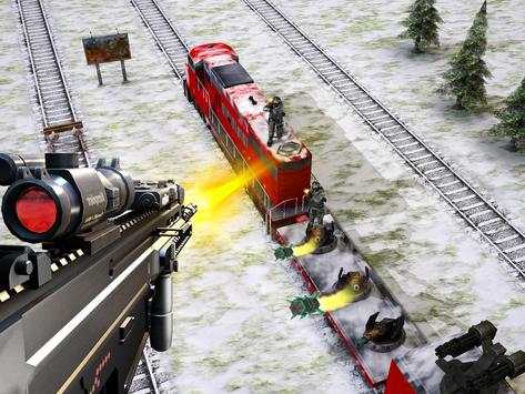Rush Hour Train Sniper 3D screenshot 7