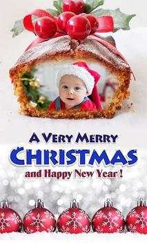 Christmas Cake with Name and Photo 3 تصوير الشاشة
