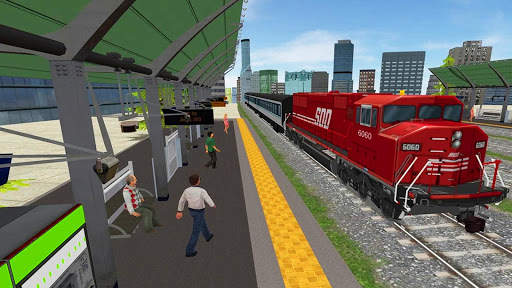 Driving Metro Train Sim 3D screenshot 12