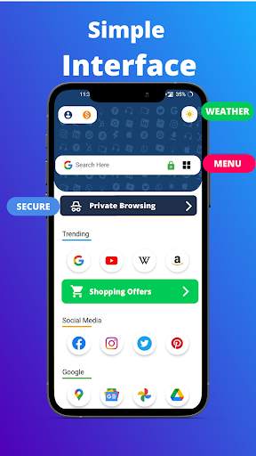 Safari Browser - IOS 15 screenshot 1