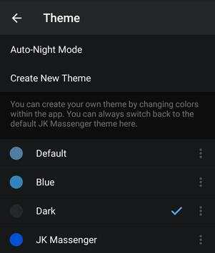 JK Messenger  1.2 screenshot 2