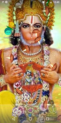 Lord Hanuman - Water Ripple Live Wallpaper screenshot 5