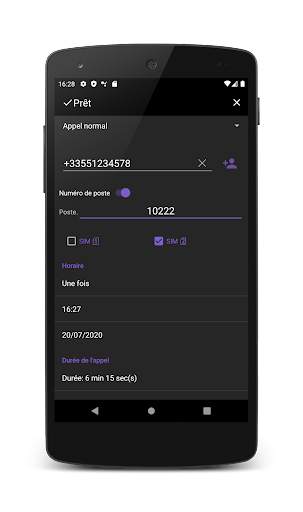 Auto Redial (Appel automatique) screenshot 6