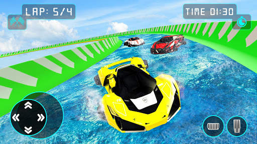 Water Car Racing Stunts 2020 screenshot 4