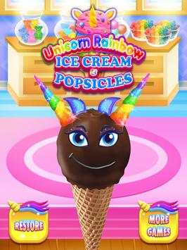 Unicorn Frozen Ice Cream Maker - Rainbow Desserts screenshot 4