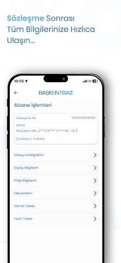 Başkentgaz Mobil Abone screenshot 5