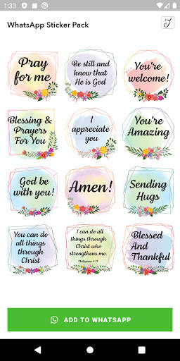 WAStickerApps Blessing & Prayers for you WhatsApp screenshot 6