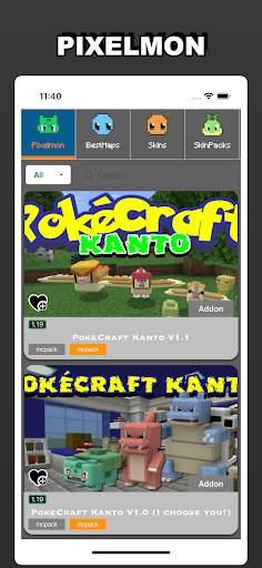 Pixelmon Mods for Minecraft PE screenshot 2