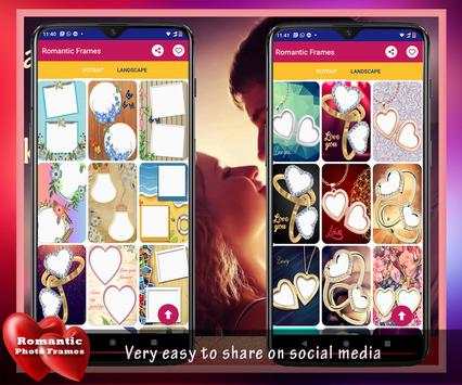 Romantic Photo Frames screenshot 6