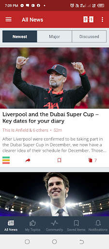 Liverpool Football Unofficial screenshot 4