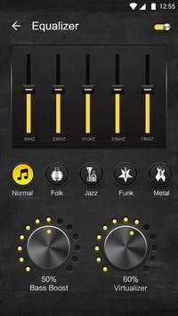 Offline Music Player - Volume Booster & Equalizer screenshot 3