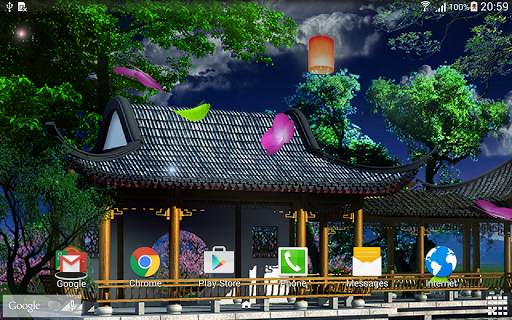 Oriental Garden Live Wallpaper screenshot 4