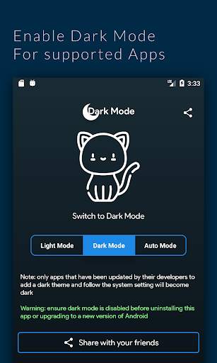 Dark Mode - Night Mode 🌙 screenshot 3