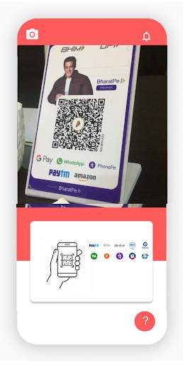 Qamera - QR Scan & Pay UPI - कैमरा screenshot 1